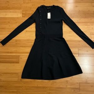 Navy sweater dress size small from banana republic